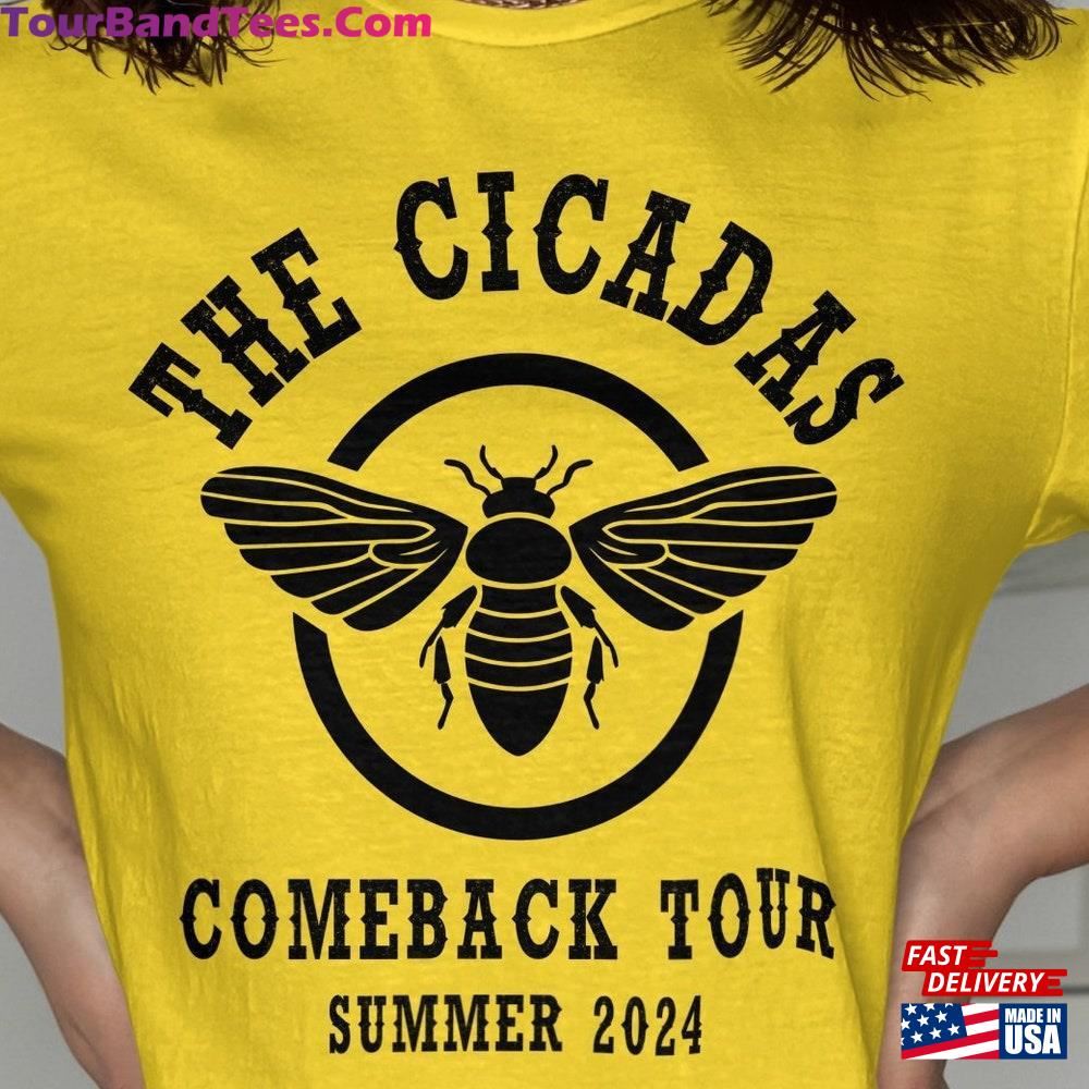 The Cicadas Band Tour T-Shirt Unisex 29Uf097094 – Utopia Fashion