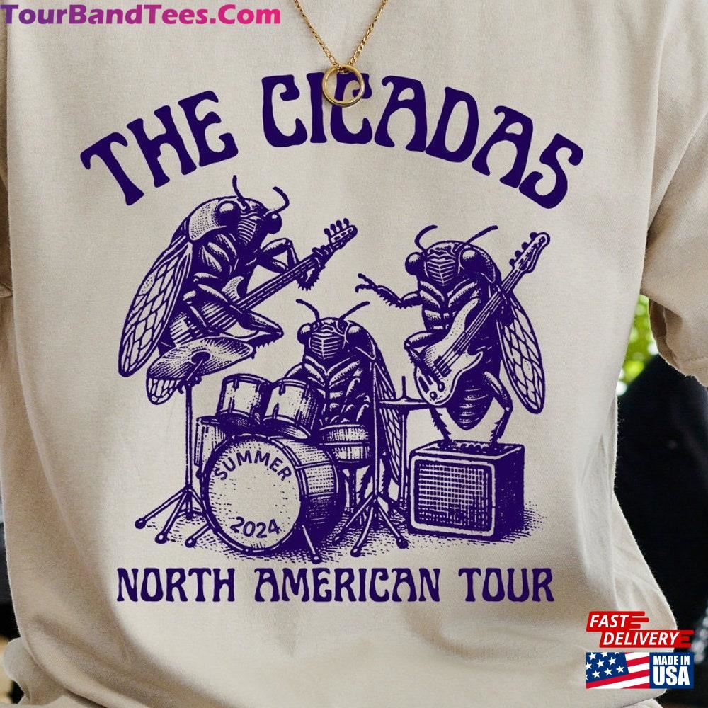 The Cicadas North American Tour Cicada Shirt T-Shirt Unisex 29Uf092944 – Utopia Fashion