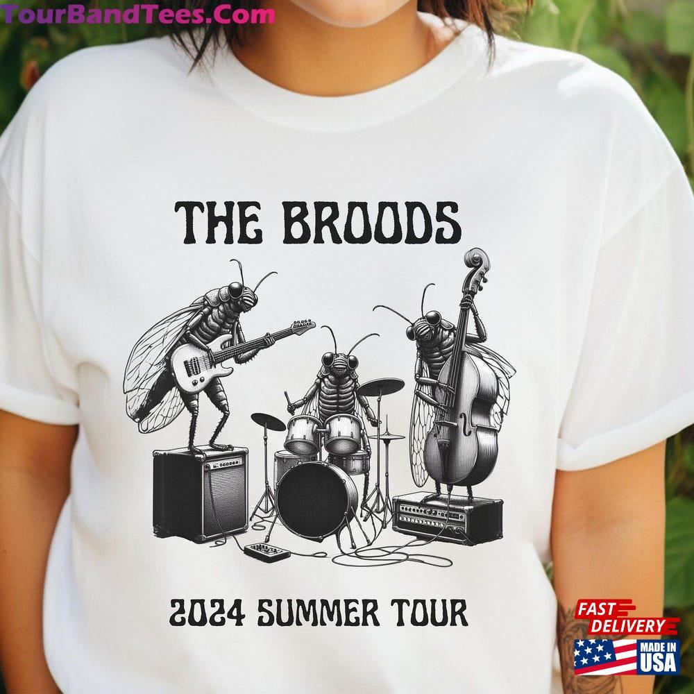 The Cicadas North American Tour Cicada Shirt T-Shirt Unisex 29Uf111877 – Utopia Fashion