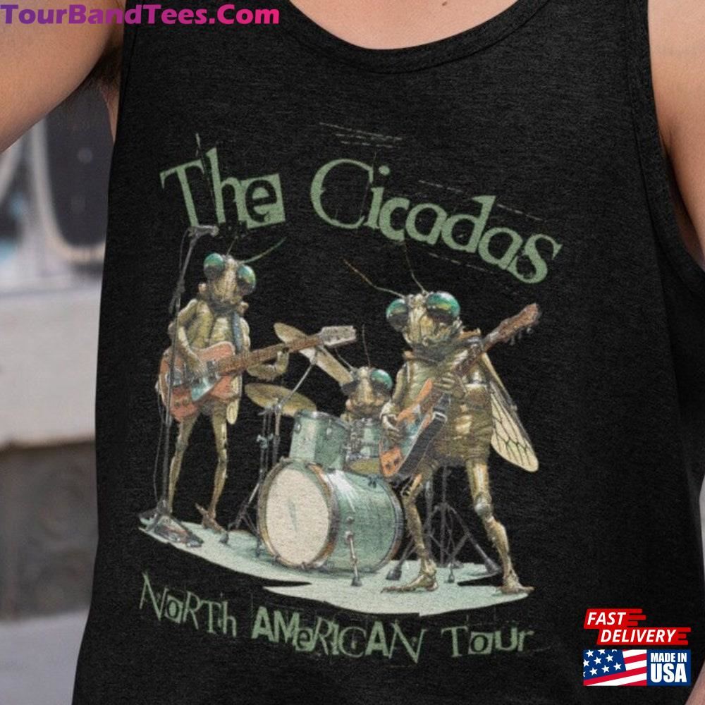 The Cicadas North American Tour Cicada Tank Top Shirt T-Shirt Classic 29Uf092553 – Utopia Fashion