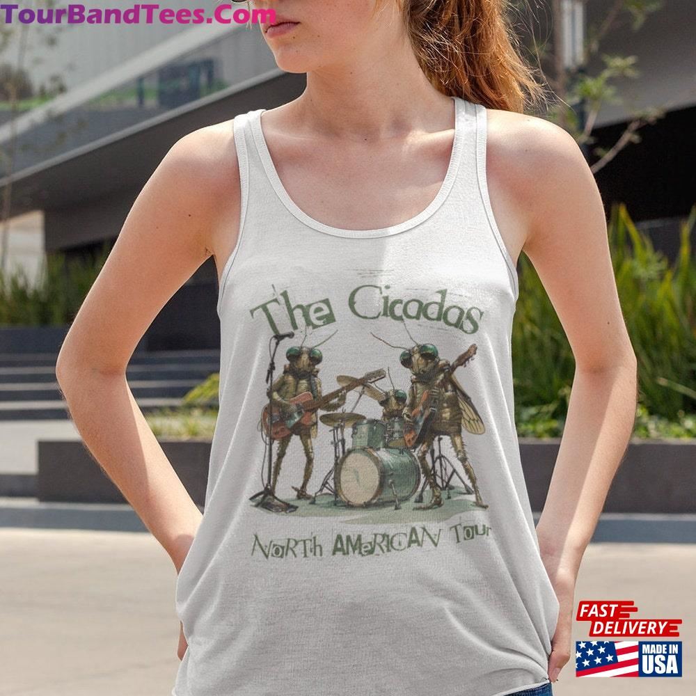 The Cicadas North American Tour Cicada Tank Top Shirt T-Shirt Classic 29Uf092553 – Utopia Fashion