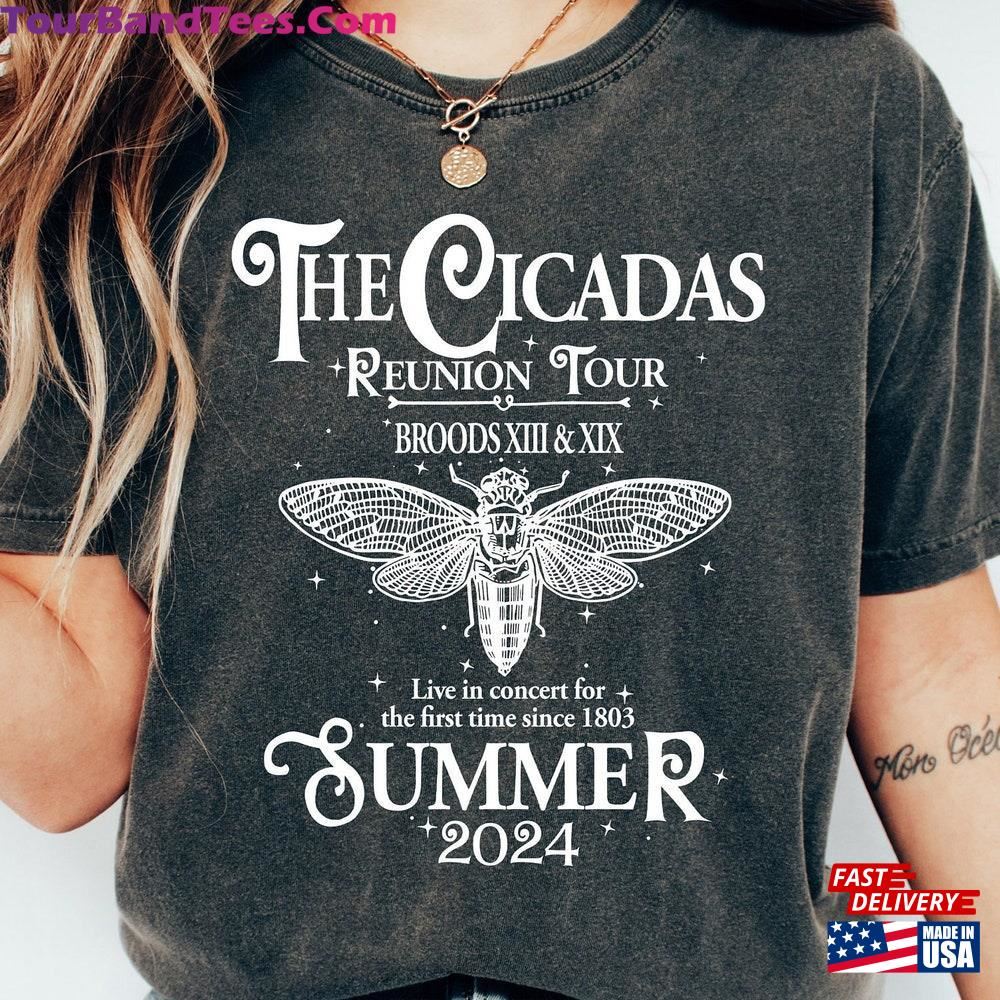 The Cicadas Reunion Tour T-Shirt Limited Edition Cicada Concert Tee Classic Unisex 29Uf115933 – Utopia Fashion