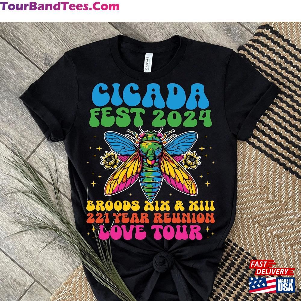 The Cicadas Reunion Tour Invasion Summer Scream T-Shirt States Of Cicada Double Brood Xiii Classic Sweatshirt 29Uf092859 – Utopia Fashion