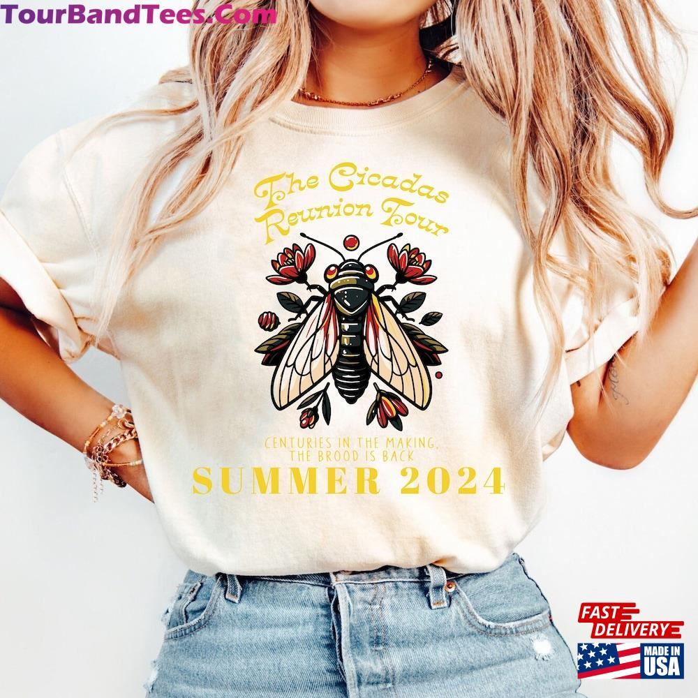 The Cicadas Reunion Tour Shirt Cicada Concert Shirts Invasion T-Shirts Unisex Sweatshirt 29Uf097158 – Utopia Fashion