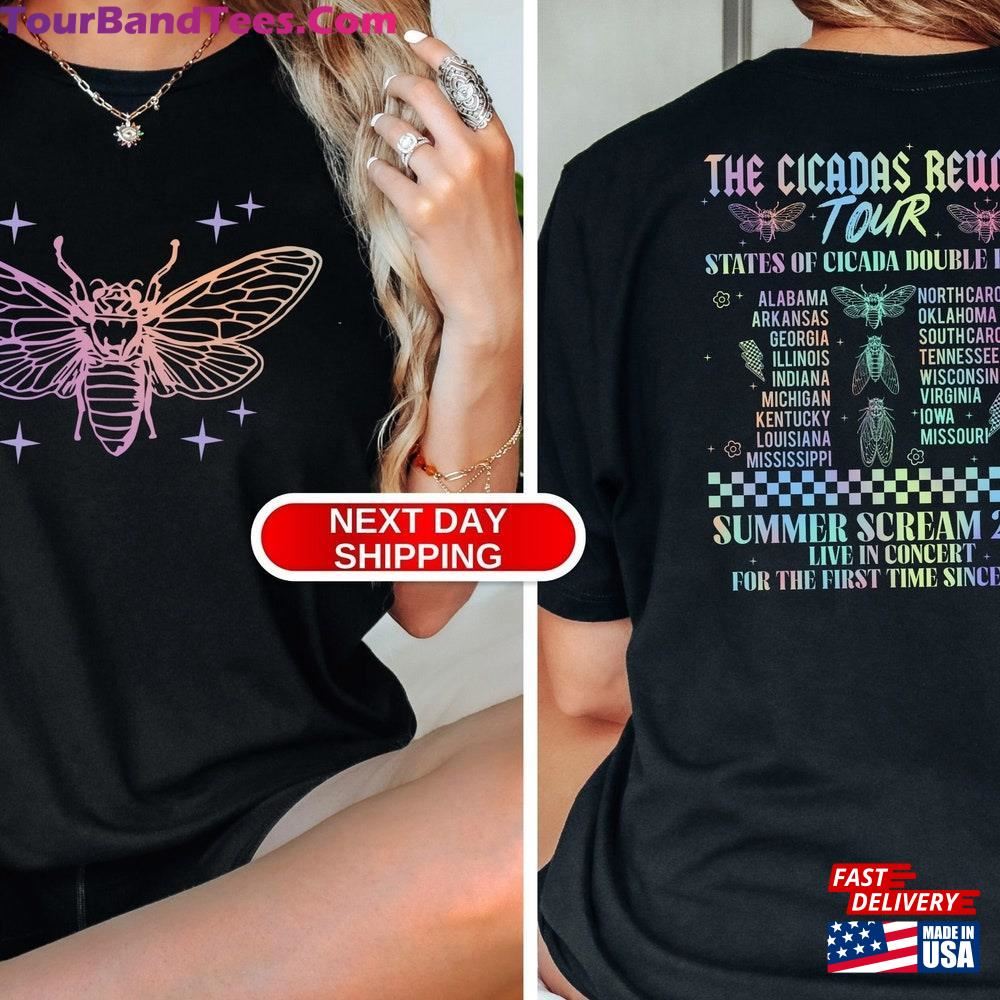 The Cicadas Reunion Tour Shirt Summer Scream Tee Festival Concert Top Hoodie T-Shirt 29Uf106252 – Utopia Fashion