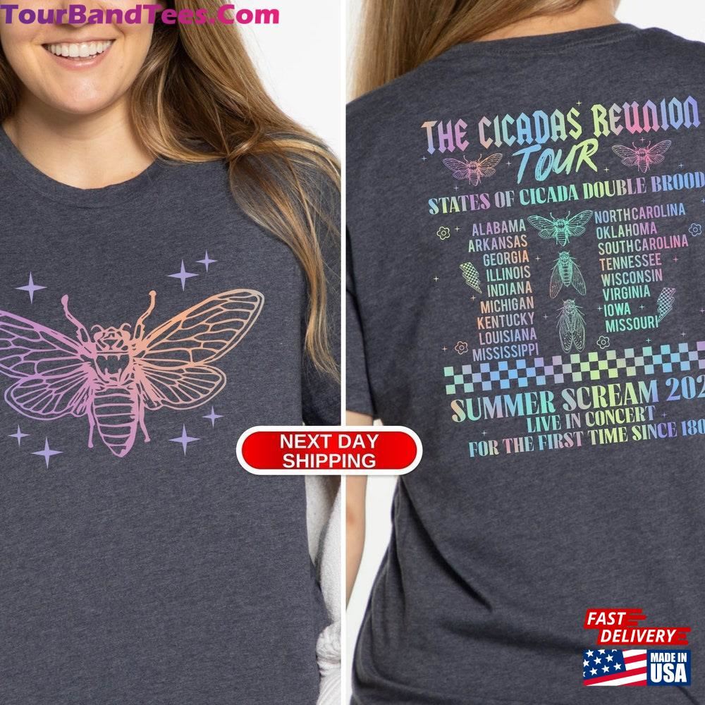 The Cicadas Reunion Tour Shirt Summer Scream Tee Festival Concert Top Hoodie T-Shirt 29Uf106252 – Utopia Fashion