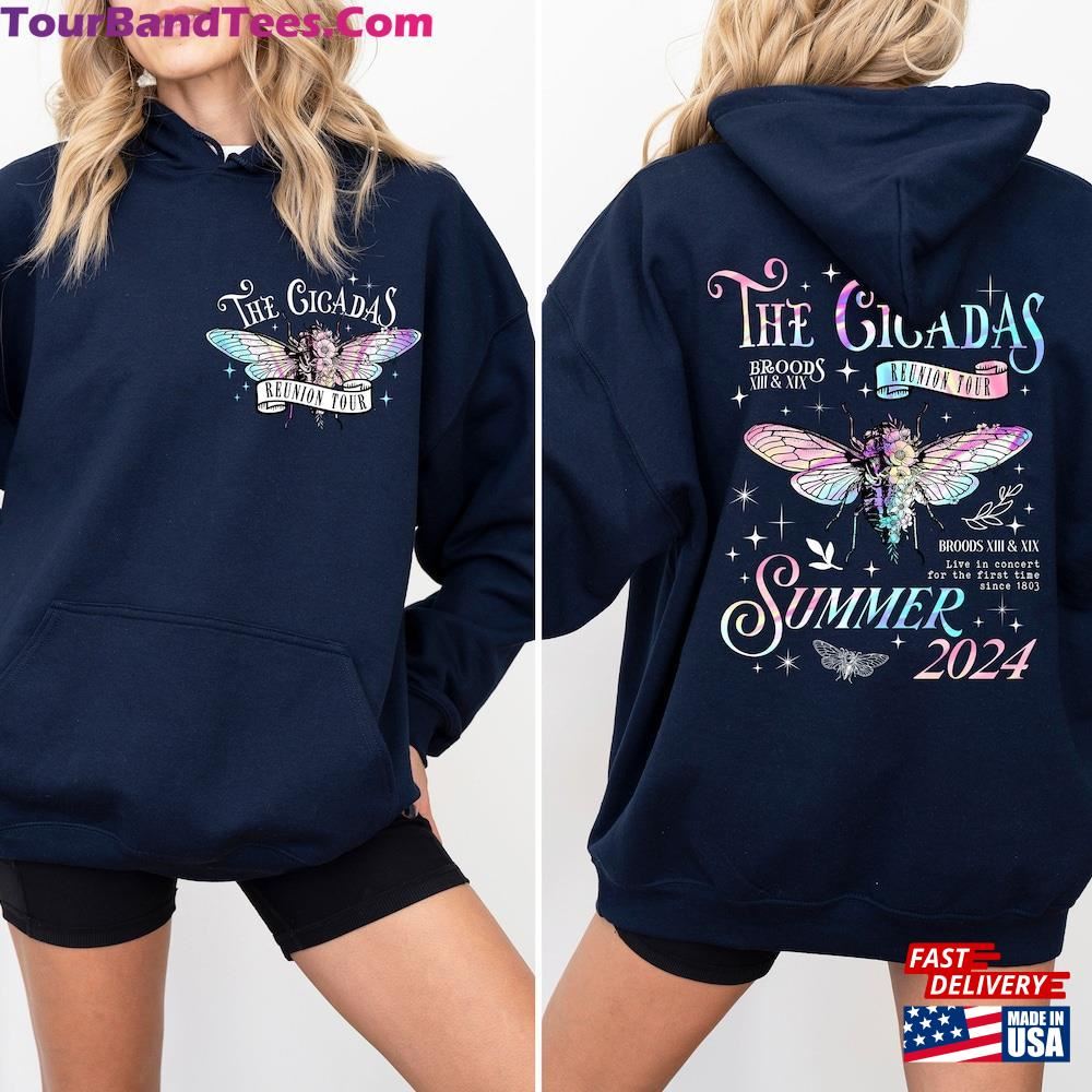 The Cicadas Reunion Tour Shirt Summer Scream Tee Festival Concert Top Hoodie Unisex 29Uf117200 – Utopia Fashion