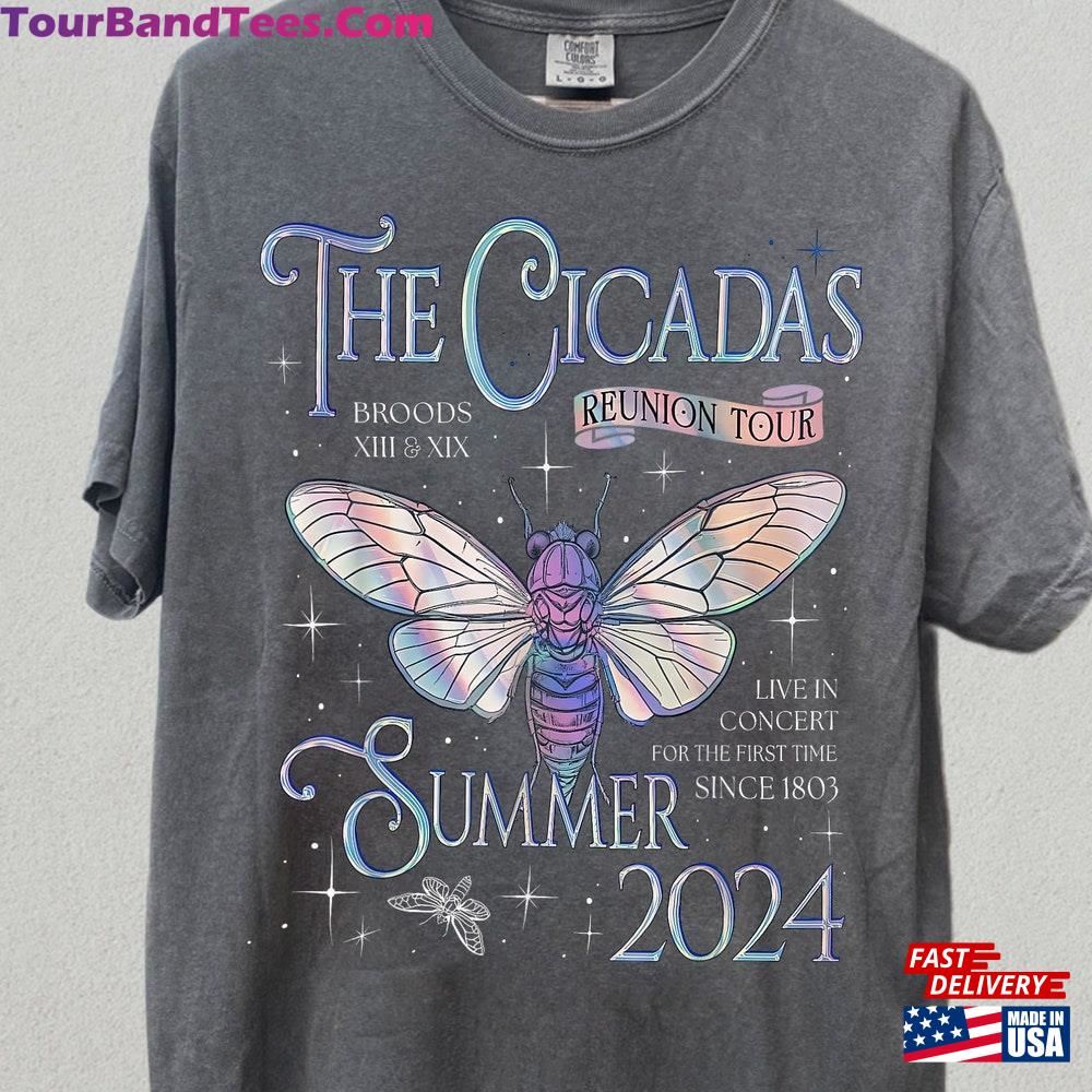 The Cicadas Reunion Tour Summer Comfort Color T-Shirt Comeback Shirt Funny Cicada Concert Sweatshirt Hoodie 29Uf116876 – Utopia Fashion