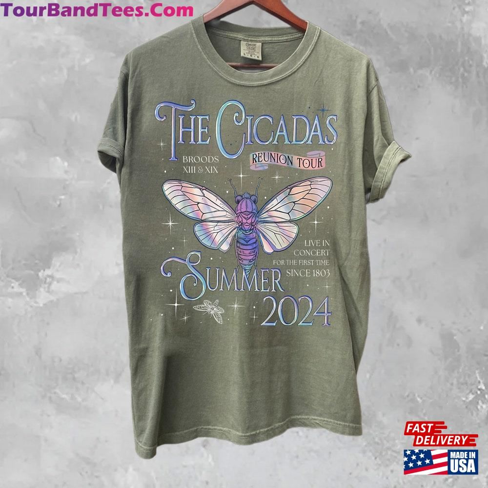 The Cicadas Reunion Tour Summer Comfort Color T-Shirt Comeback Shirt Funny Cicada Concert Sweatshirt Hoodie 29Uf116876 – Utopia Fashion