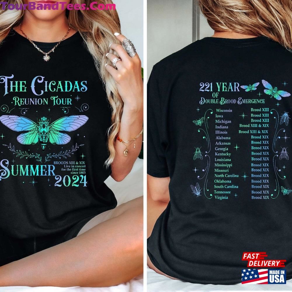 The Cicadas Reunion Tour Summer Comfort Color T-Shirt Comeback Shirt Funny Cicada Concert Unisex 29Uf098179 – Utopia Fashion