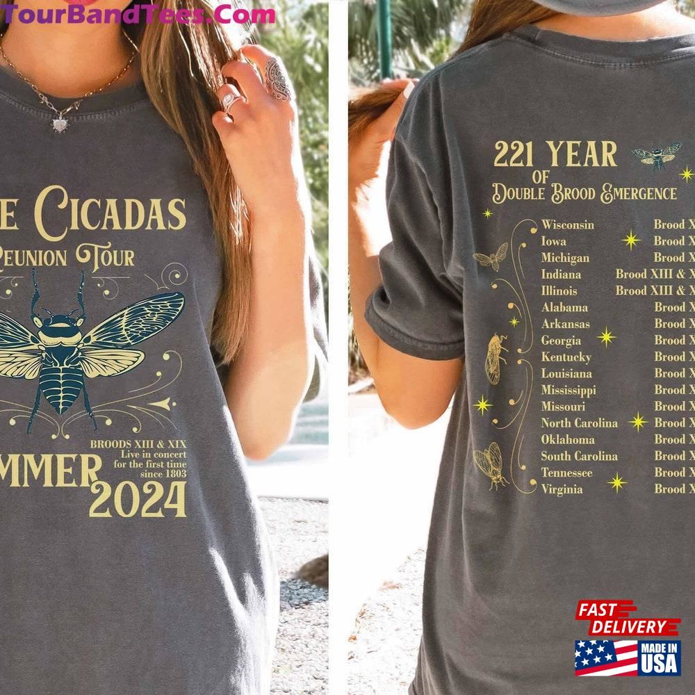 The Cicadas Reunion Tour Summer Shirt Double Broods Xiii Amp Xix T-Shirt Sweatshirt 29Uf093009 – Utopia Fashion