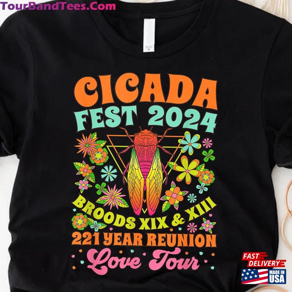 The Cicadas Summer Scream Reunion Tour Shirt Cicada Concert Tee Insect Broods Xiii Classic Sweatshirt 29Uf097293 – Utopia Fashion