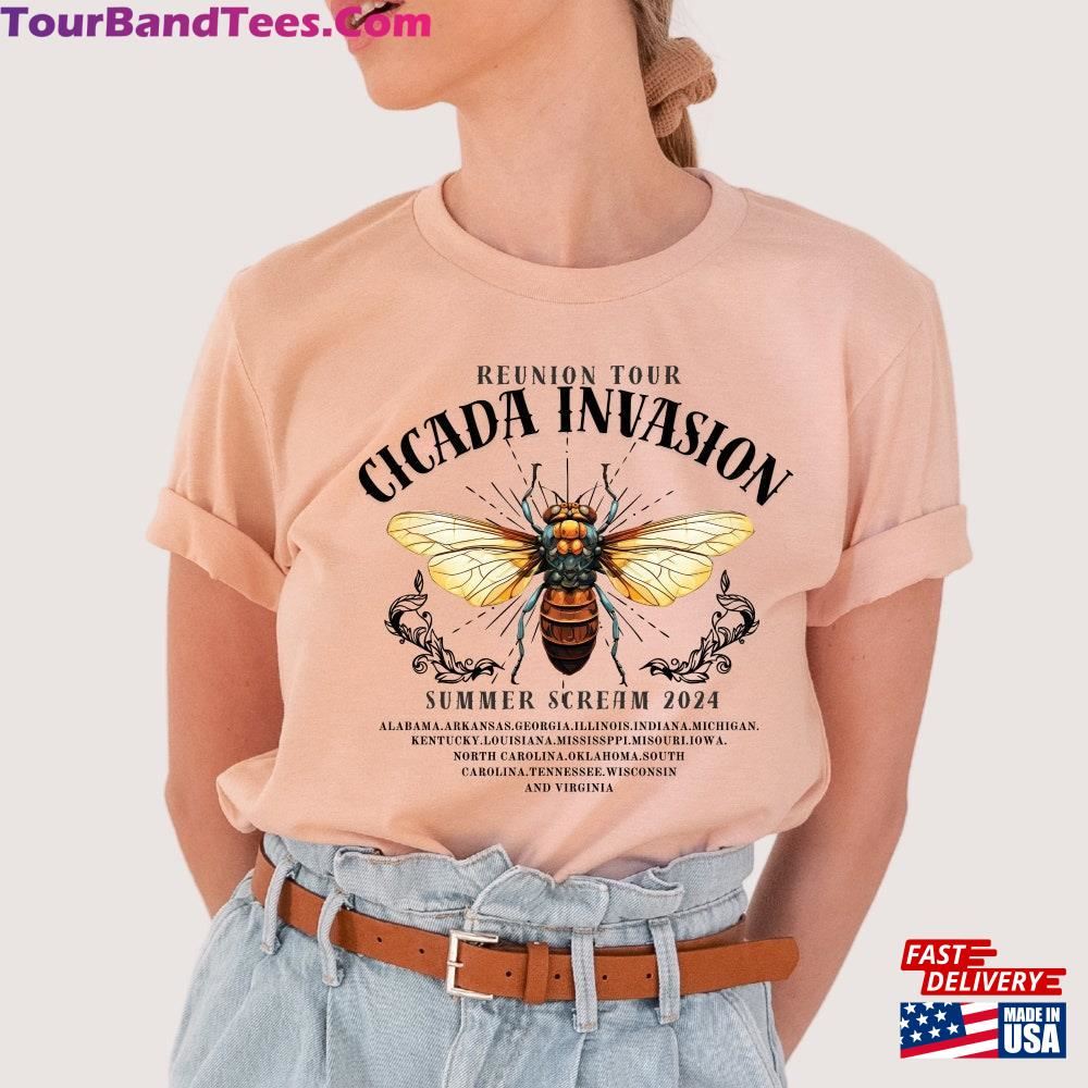 The Cicadas T-Shirt Cicada North American Tour Shirt Nature Hoodie 29Uf097839 – Utopia Fashion