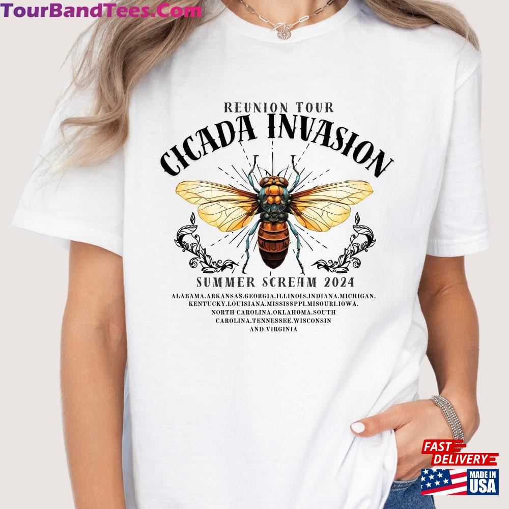 The Cicadas T-Shirt Cicada North American Tour Shirt Nature Hoodie 29Uf097839 – Utopia Fashion