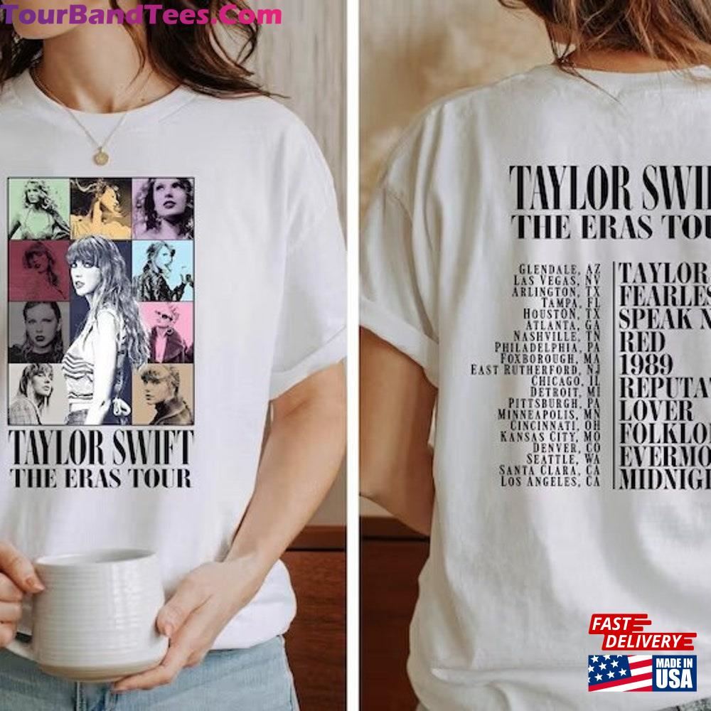 The Eras Tour Concert Sided Shirt Movie T-Shirt Hoodie 29Uf102200 – Utopia Fashion