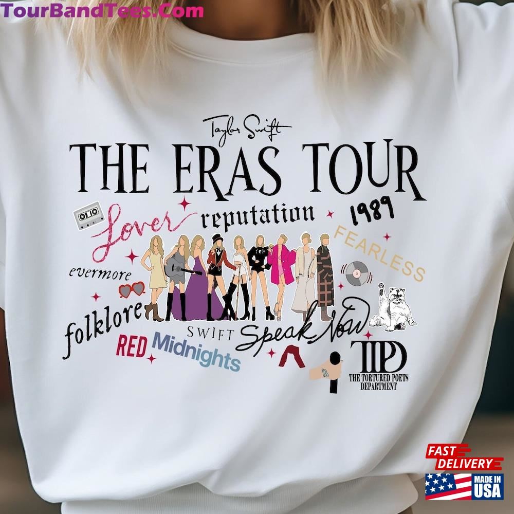 The Eras Tour Shirt Ttpd T-Shirt For Music Lovers Tee Classic 29Uf095944 – Utopia Fashion