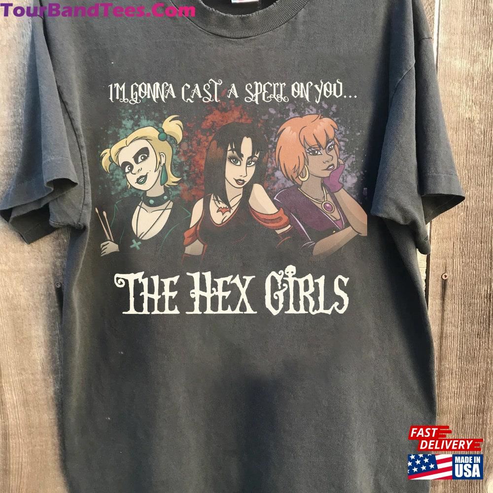 The Hex Girls Inspired Tee Comfort Colors Halloween Rock Band Shirt Tour Sweatshirt Hoodie 29Uf112487 – Utopia Fashion