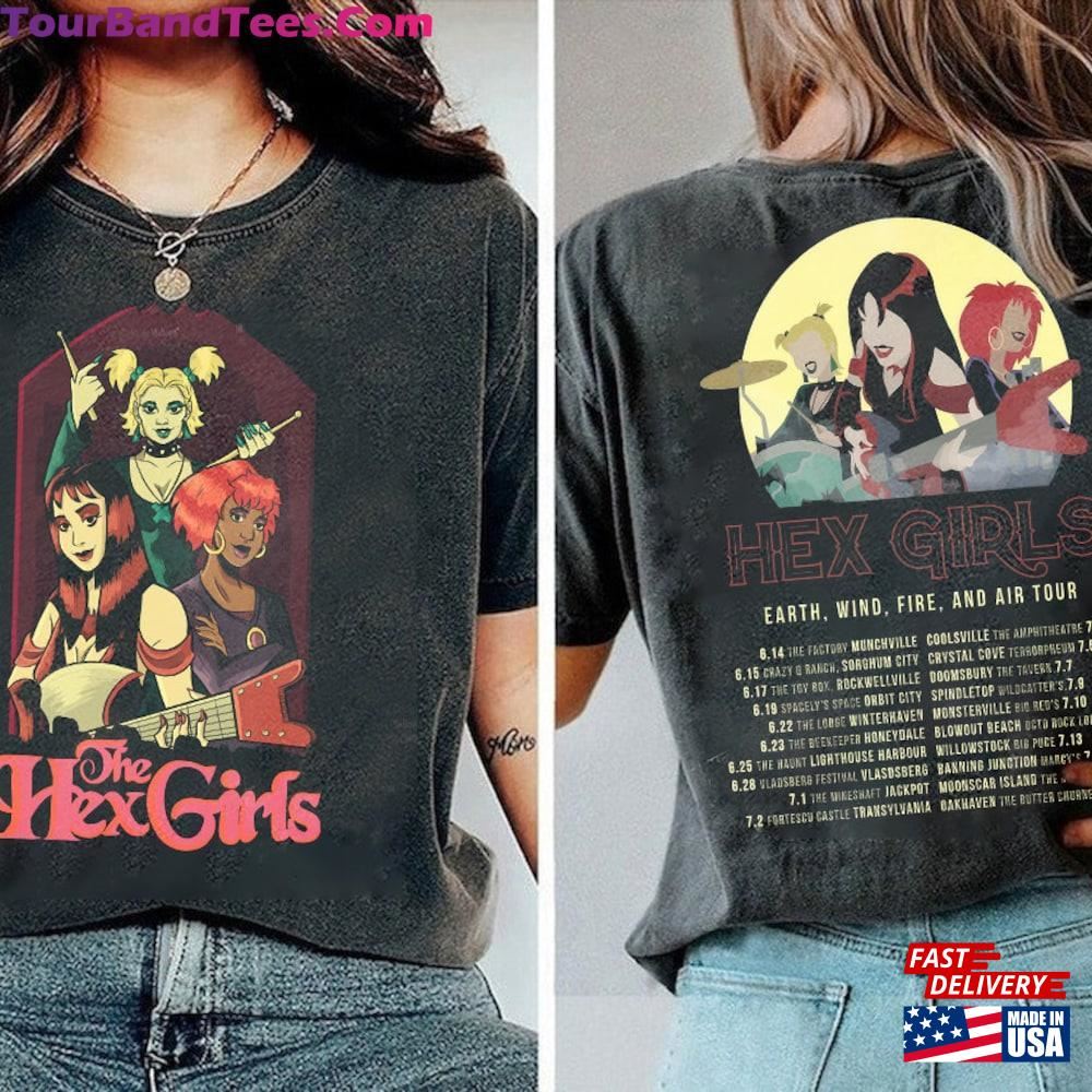 The Hex Girls Rock Band Music Shirt Concert T-Shirt Tour Tee Birthday Sweatshirt Hoodie 29Uf106270 – Utopia Fashion