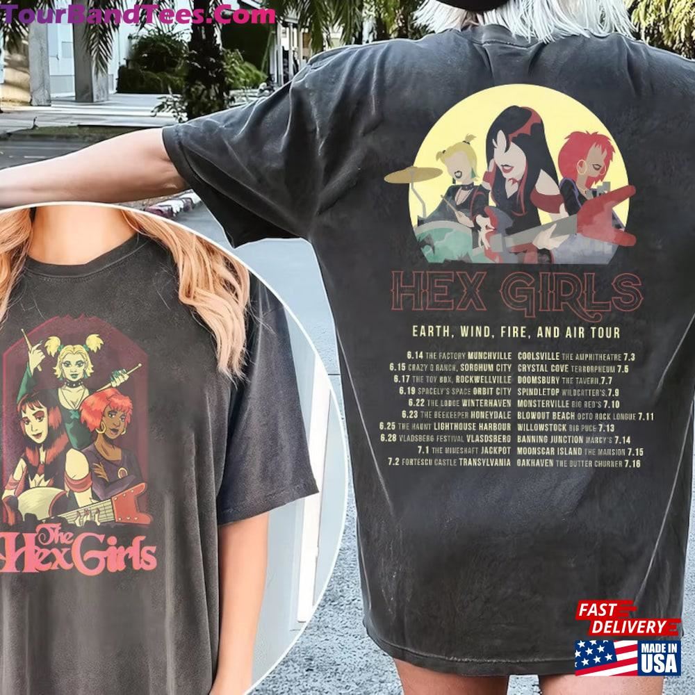 The Hex Girls Rock Band Music Shirt Concert T-Shirt Tour Tee Birthday Sweatshirt Hoodie 29Uf106270 – Utopia Fashion