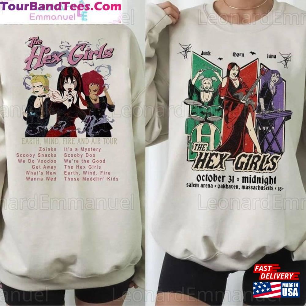 The Hex Girls Tour Shirt Retro Halloween T-Shirt Rocker Mama Hoodie 29Uf092462 – Utopia Fashion