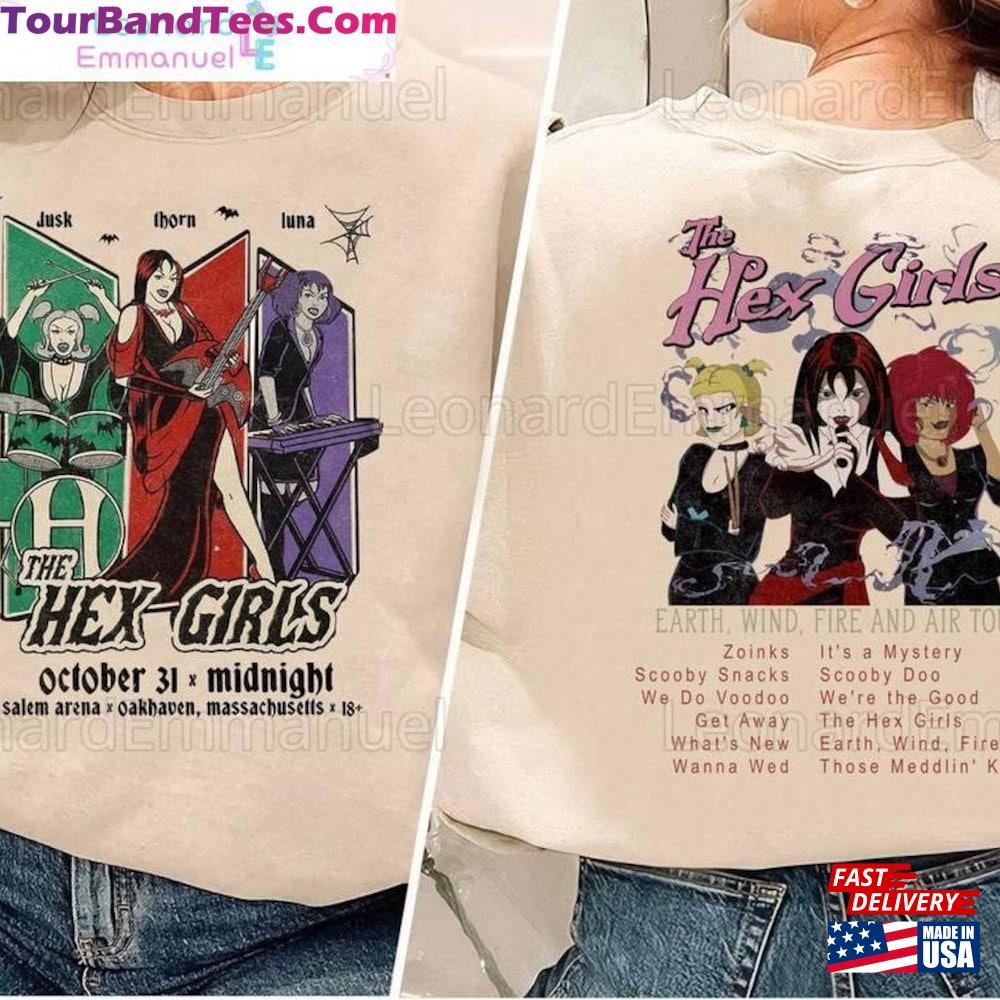 The Hex Girls Tour Shirt Retro Halloween T-Shirt Rocker Mama Hoodie 29Uf092462 – Utopia Fashion