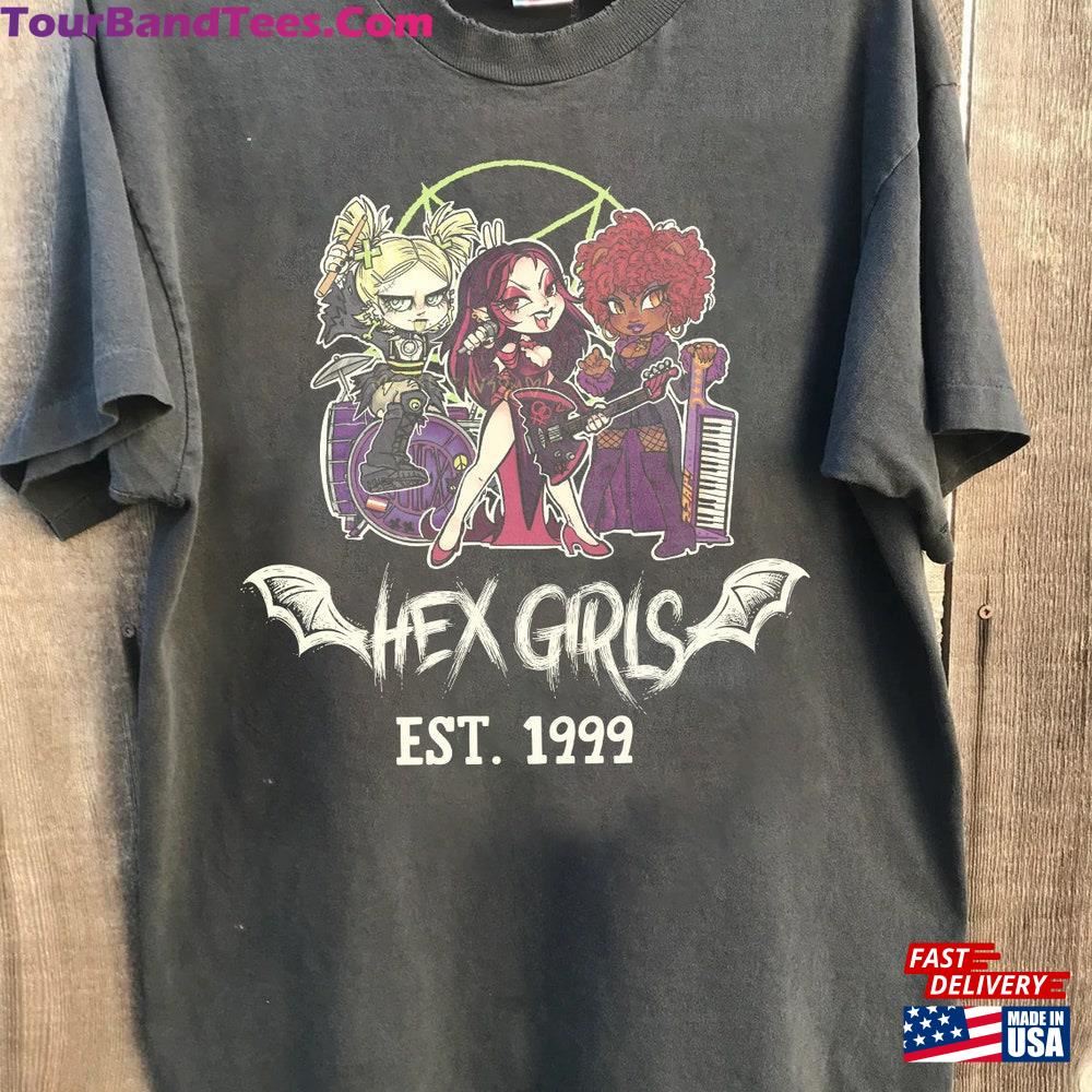 The Hex Girls Unisex Shirt Rock Band Music T-Shirt Comfort Colors Est 29Uf102709 – Utopia Fashion