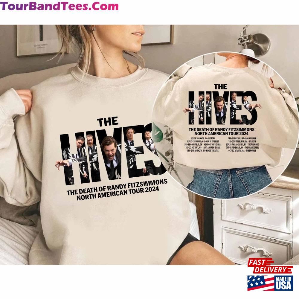 The Hives Death Of Randy Fitzsimmons Tour Shirt Band Fan Sweatshirt T-Shirt 29Uf092042 – Utopia Fashion