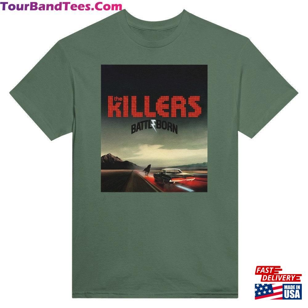 The Killers Battle Born Concert T-Shirt Unisex 29Uf107169 – Utopia Fashion