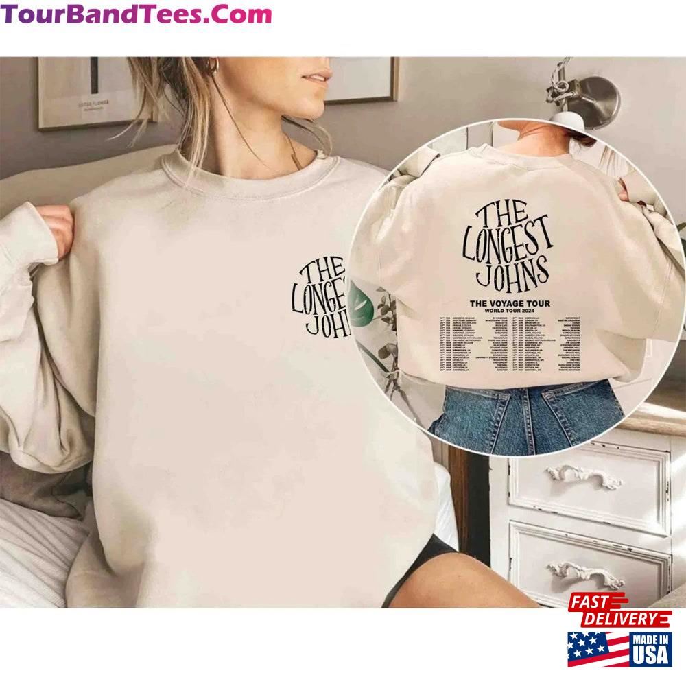 The Longest Johns World Tour Shirt Band Fan Concert Hoodie Sweatshirt 29Uf096280 – Utopia Fashion