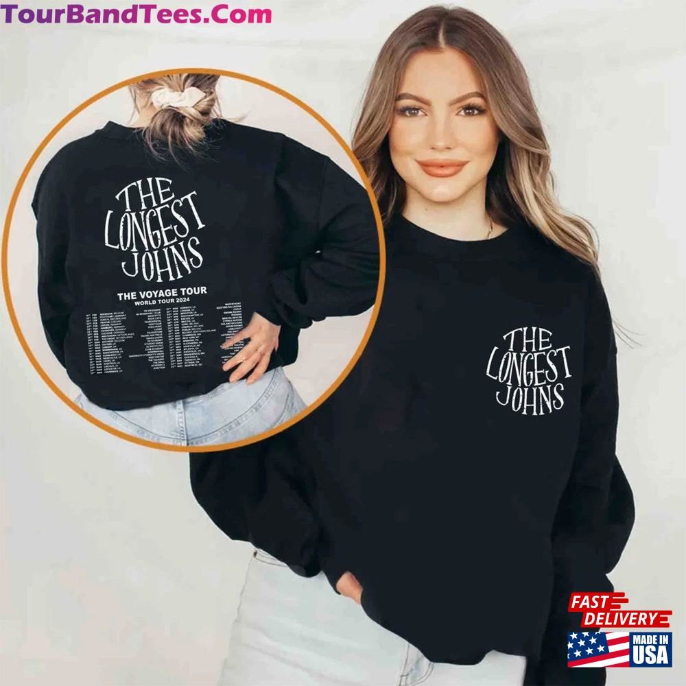 The Longest Johns World Tour Shirt Band Fan Concert Hoodie Sweatshirt 29Uf096280 – Utopia Fashion