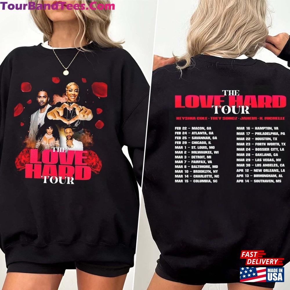 The Love Hard Tour Shirt Het Concert Keyshia Cole Hoodie Sweatshirt 29Uf097180 – Utopia Fashion