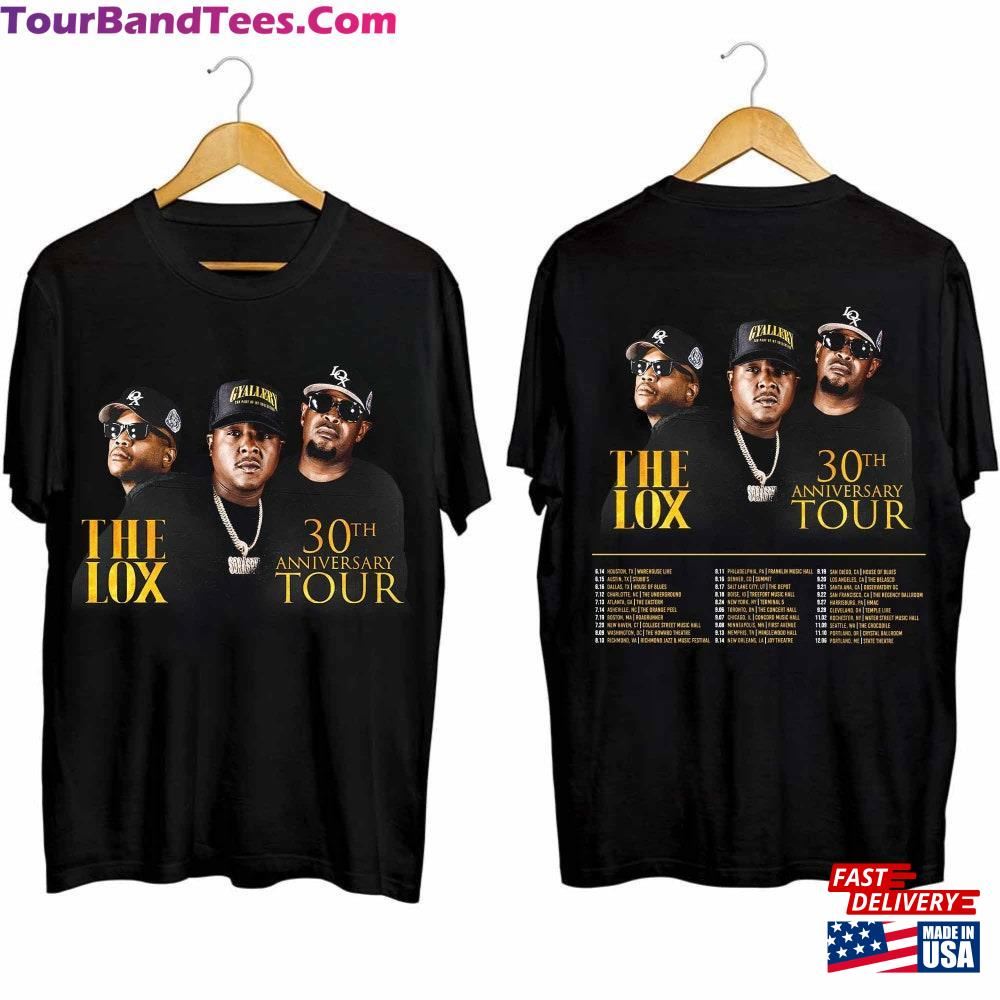 The Lox 30Th Anniversary Tour Shirt Band Fan Concert Hoodie Sweatshirt 29Uf101553 – Utopia Fashion