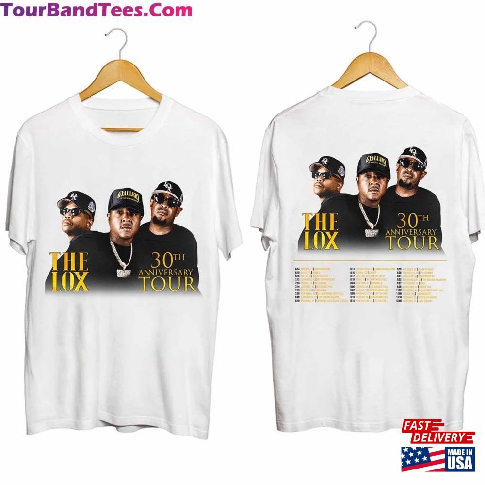 The Lox 30Th Anniversary Tour Shirt Band Fan Concert Sweatshirt T-Shirt 29Uf096950 – Utopia Fashion