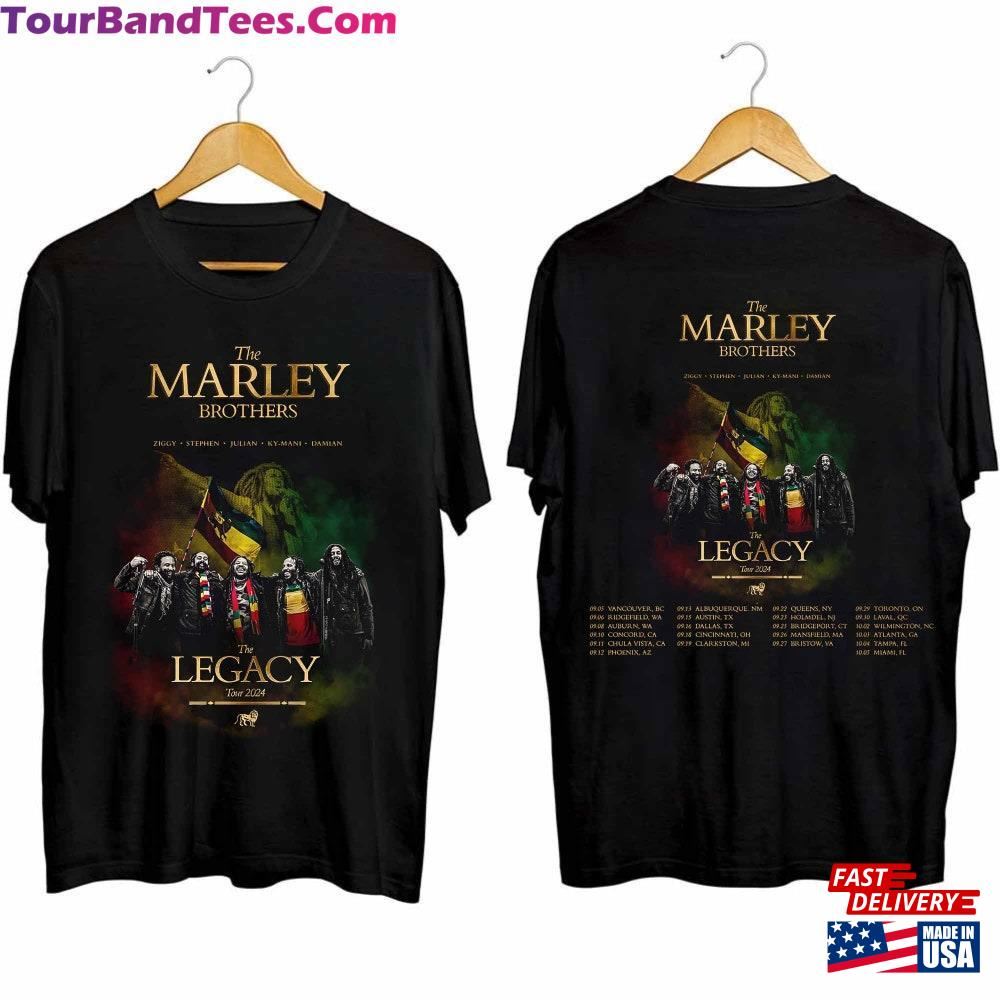 The Marley Brothers Tour Shirt Legacy Fan Classic Unisex 29Uf116139 – Utopia Fashion