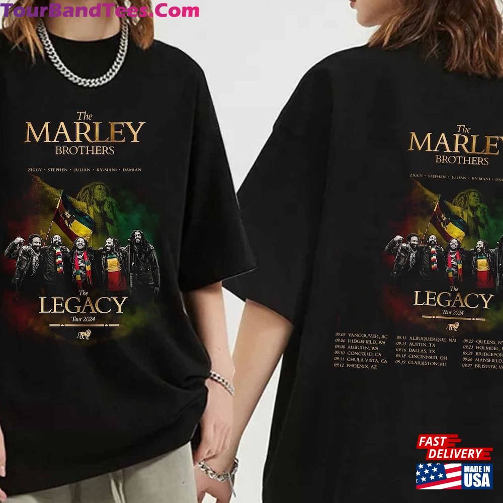 The Marley Brothers Tour Shirt Legacy Fan Sweatshirt Hoodie 29Uf106685 – Utopia Fashion