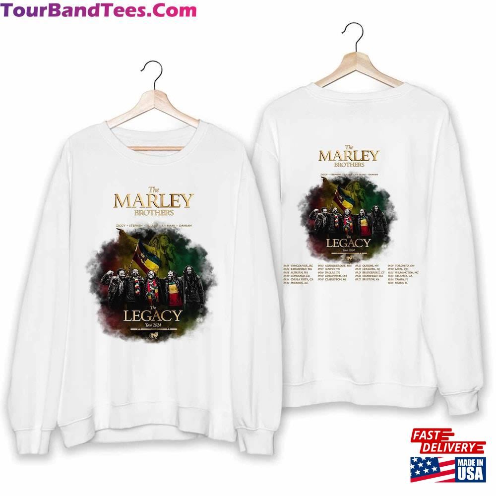 The Marley Brothers Tour Shirt Legacy Fan Sweatshirt Hoodie 29Uf106685 – Utopia Fashion