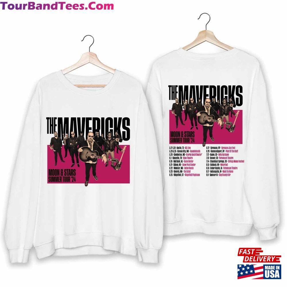 The Mavericks Moon Amp Stars Fall Tour Shirt Band Fan Hoodie Sweatshirt 29Uf117603 – Utopia Fashion