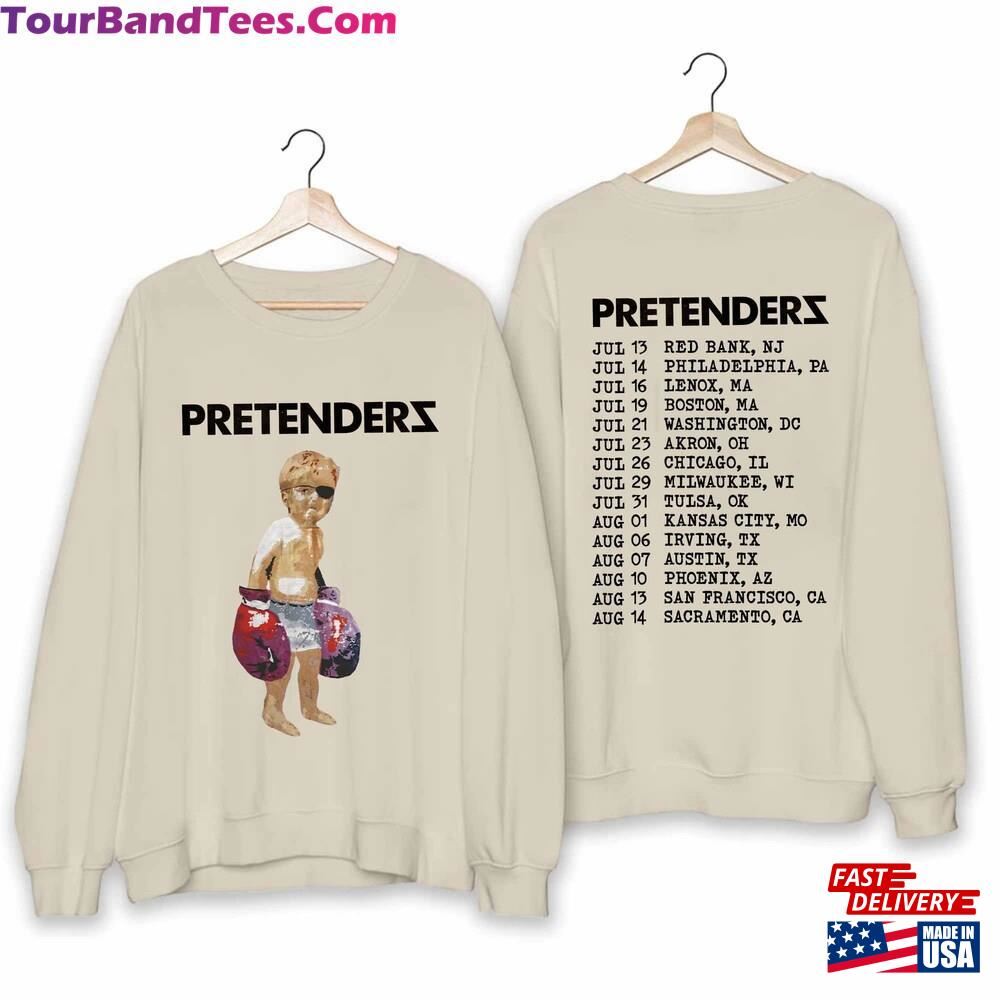 The Pretenders Us Tour Shirt Band Fan Concert Hoodie Classic 29Uf102505 – Utopia Fashion