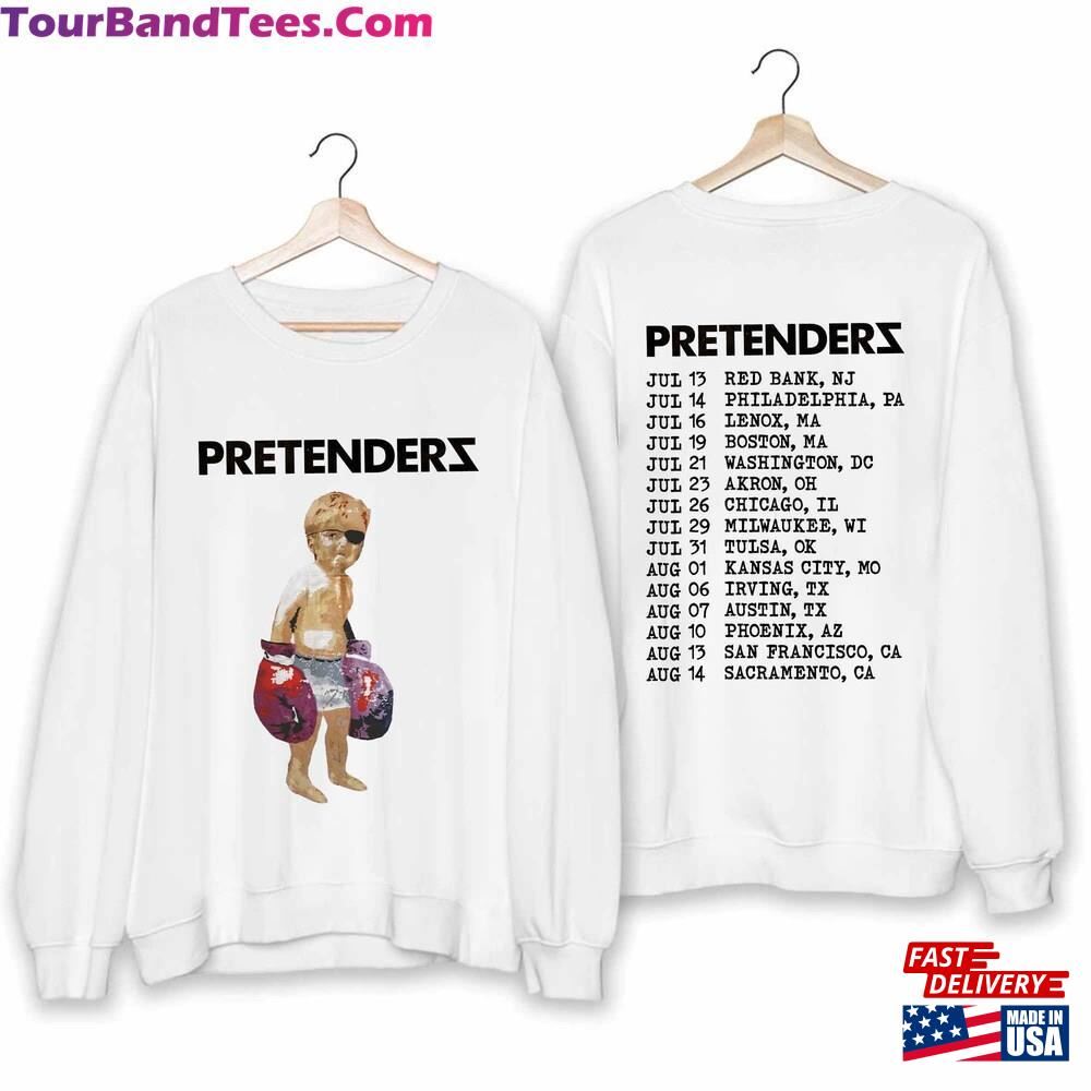 The Pretenders Us Tour Shirt Band Fan Concert Hoodie Classic 29Uf102505 – Utopia Fashion