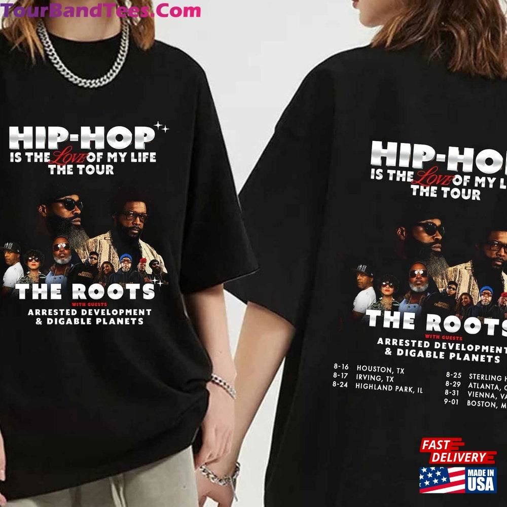 The Roots Tour Shirt Band Fan Concert Classic Unisex 29Uf098075 – Utopia Fashion