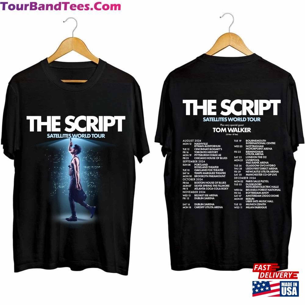 The Script Satellites World Tour Shirt Band Fan Hoodie Sweatshirt 29Uf107030 – Utopia Fashion