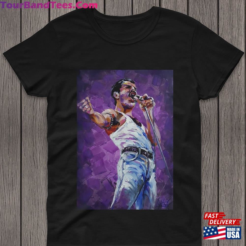 The Show Must Go On Freddie Retro Comfort Colors T-Shirt Funny Queen Band Shirt Music Hoodie Classic 29Uf098189 – Utopia Fashion