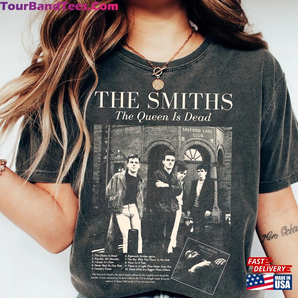 The Smiths Vintage Shirt Queen Is Dead Rock Band Hoodie Unisex 29Uf097202 – Utopia Fashion