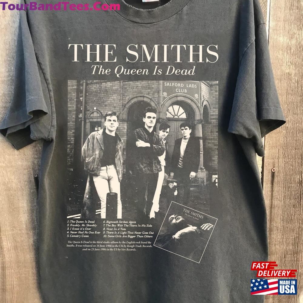 The Smiths Vintage Shirt Queen Is Dead Rock Band Hoodie Unisex 29Uf097202 – Utopia Fashion