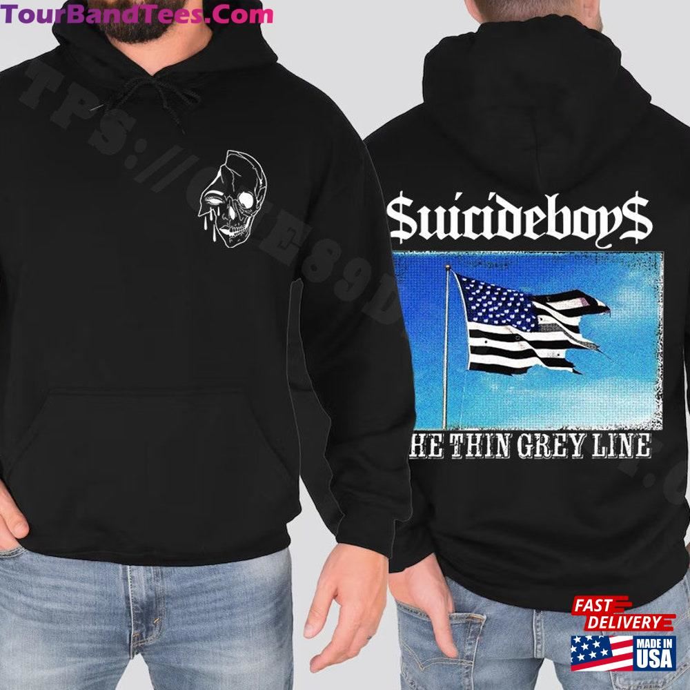 The Thin Grey Line Hoodie Suicideboys New Single Unisex Heavy Sweatshirt 29Uf107128 – Utopia Fashion