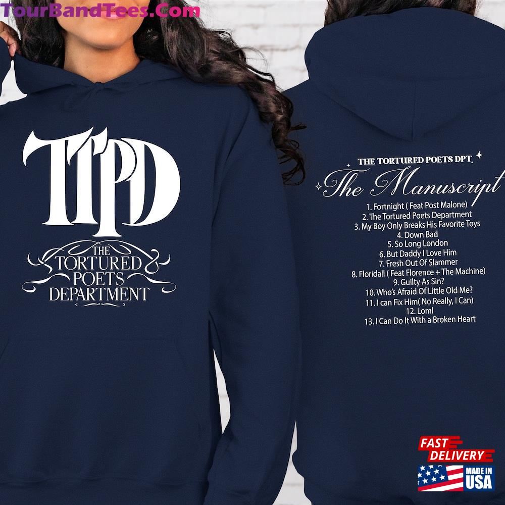 The Tortured Poets Department Shirt Gift For Fan Ts New Album Sweatshirt Unisex 29Uf102262 – Utopia Fashion