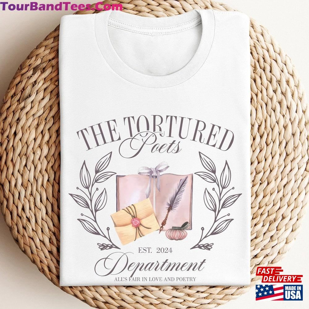 The Tortured Poets Department Shirt Ttpd New Album V Neck Sweatshirt Classic 29Uf106457 – Utopia Fashion