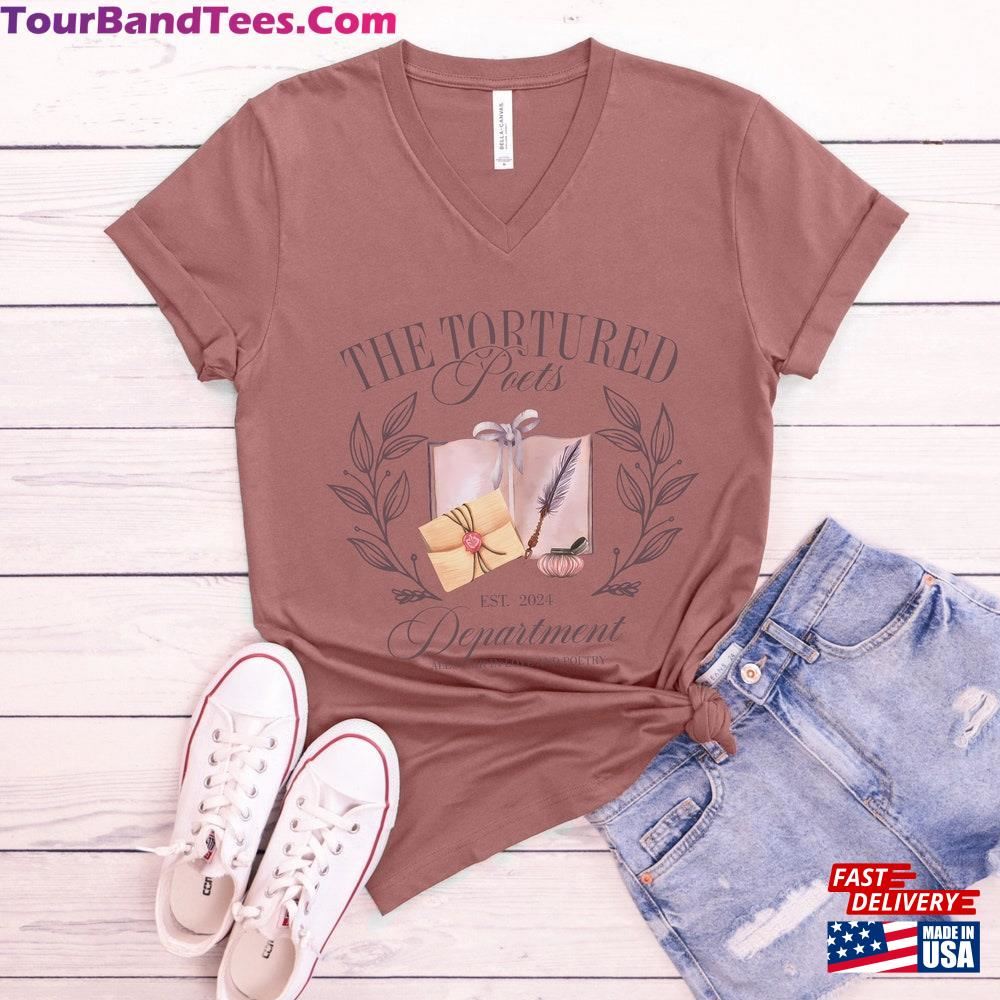 The Tortured Poets Department Shirt Ttpd New Album V Neck Sweatshirt Classic 29Uf106457 – Utopia Fashion