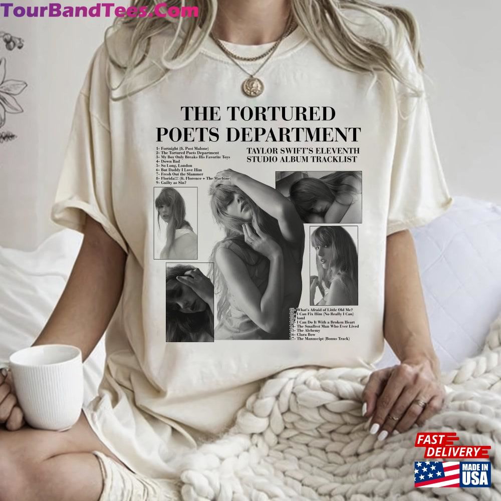 The Tortured Poets Department T-Shirt Tttpd Merch Swift Unisex 29Uf115937 – Utopia Fashion