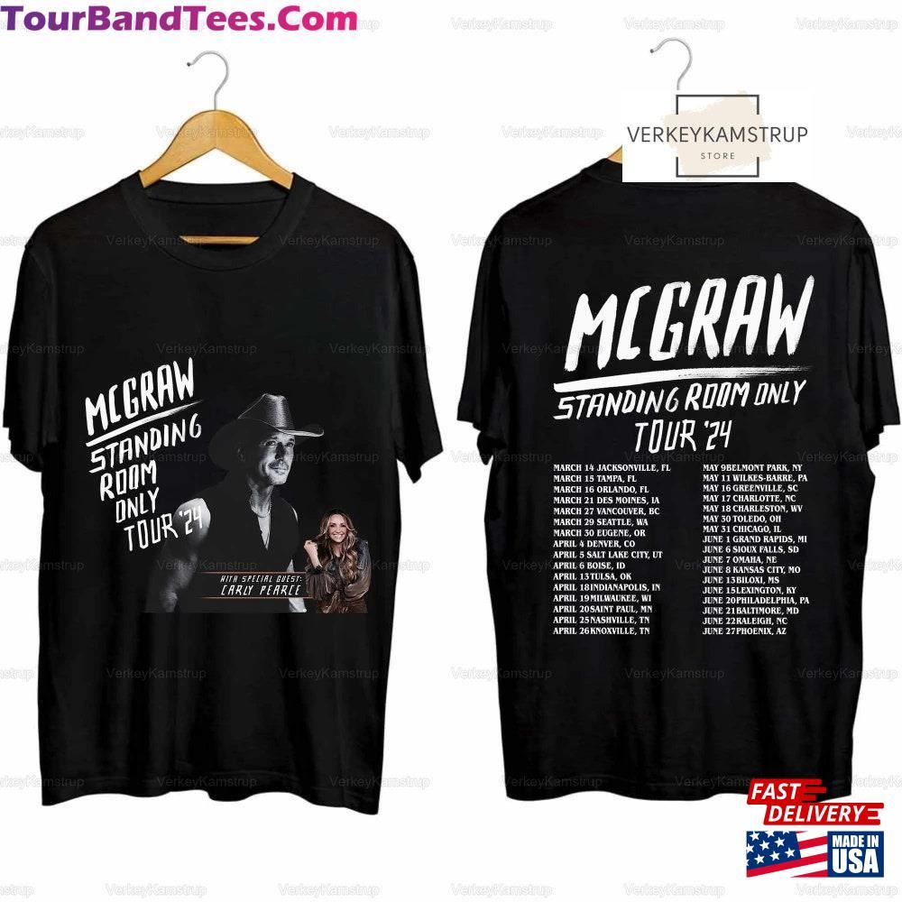 Tim Graw Standing Room Only Tour Shirt Concert Music Hoodie T-Shirt 29Uf097535 – Utopia Fashion